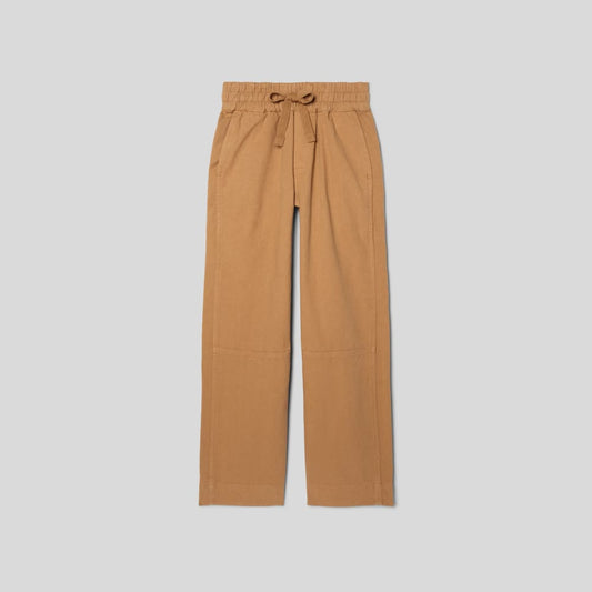 The Canvas Organic Cotton Pull-On Pant | Cappuccino