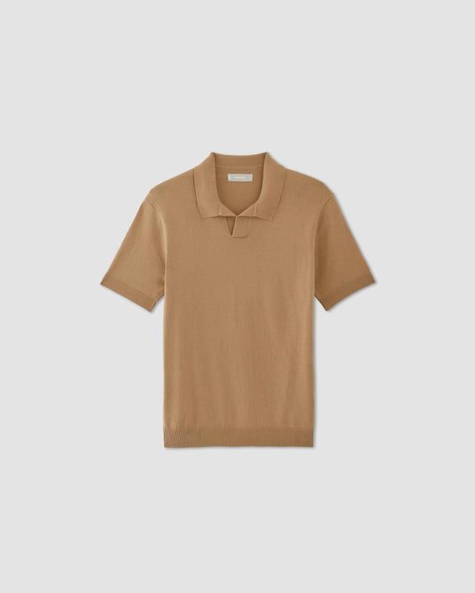The No-Sweat Polo | Tiger's Eye
