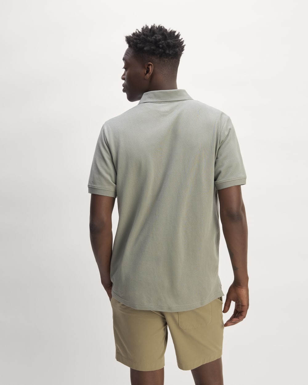 The Pique Polo | Sage Green