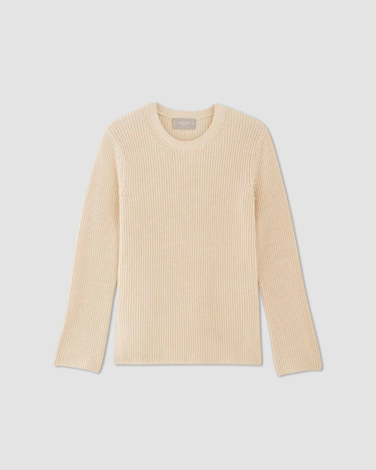 The Organic Cotton Slim Crew Sweater | Canvas