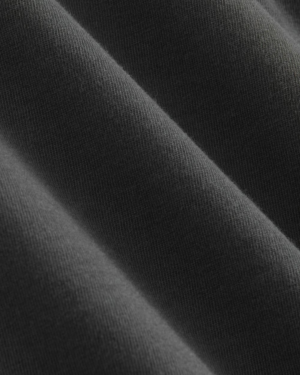 The Essential Organic Garment-Dyed Polo | Black