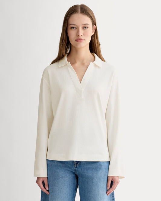 The Mariner Rugby Top | Bone