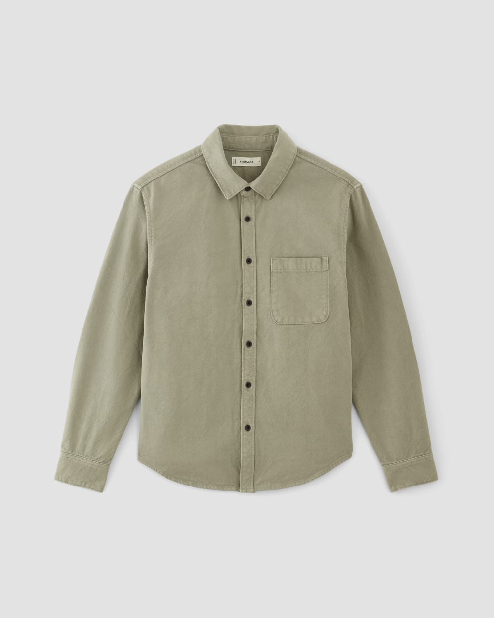 The Canvas Organic Cotton Overshirt | Sage Green