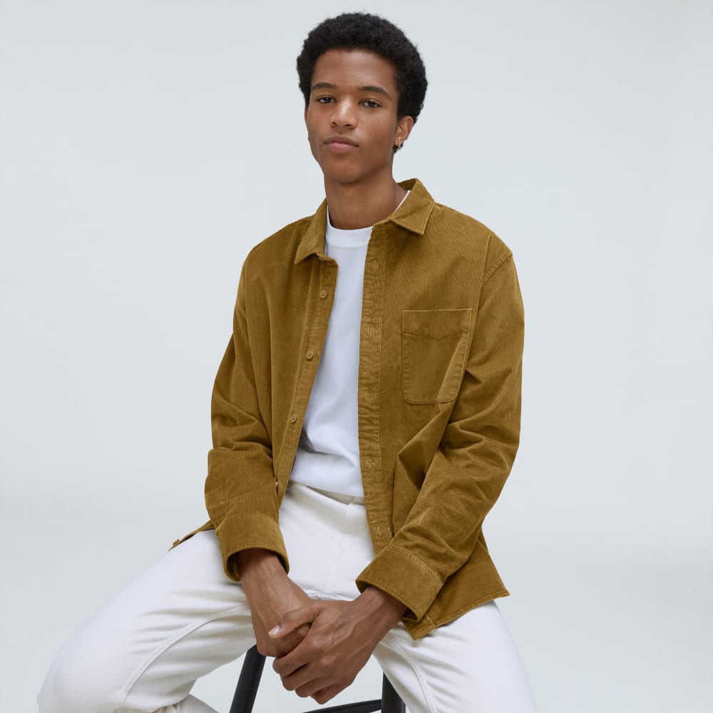 The Relaxed Corduroy Shirt  | Tapenade