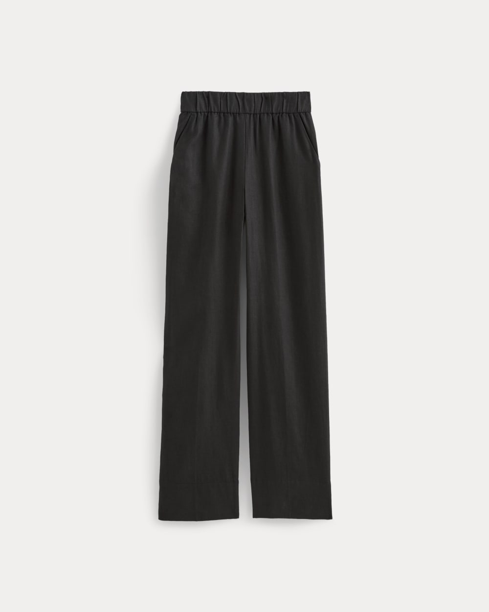 The Linen Easy Pant | Black
