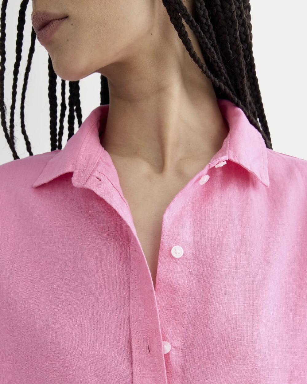 The Must-Have Shirt in Linen | Deep Pink