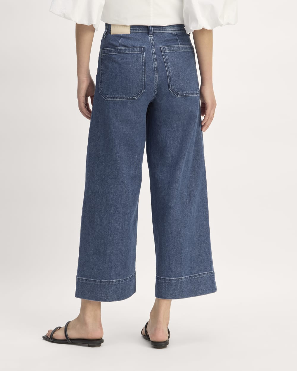 The Mariner Cropped Jean | Ocean Blue