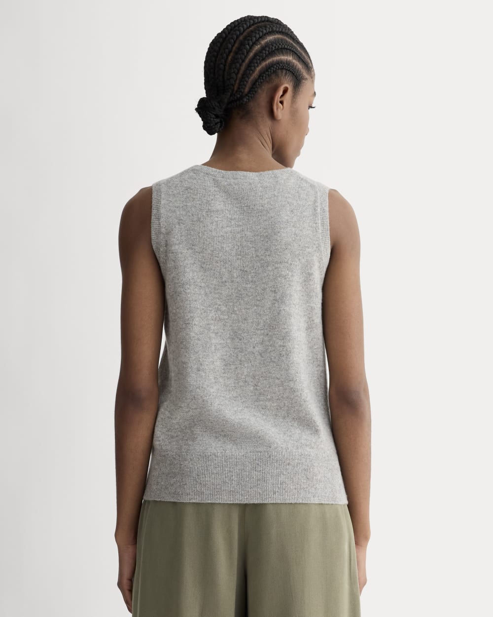 The Classic Tank in Cashmere | Light Heather Grey