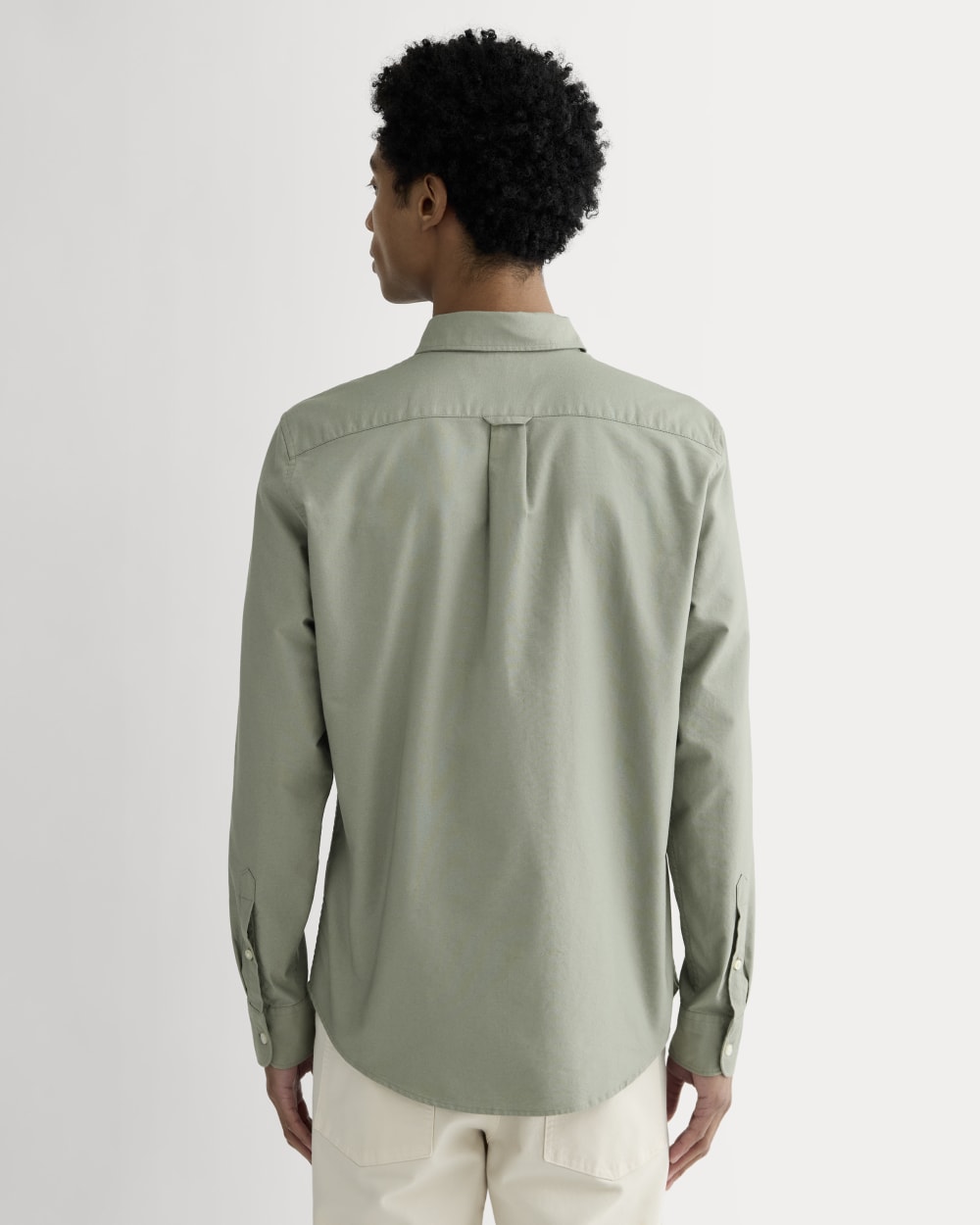 The Slim Oxford Shirt | Sage Green | Standard