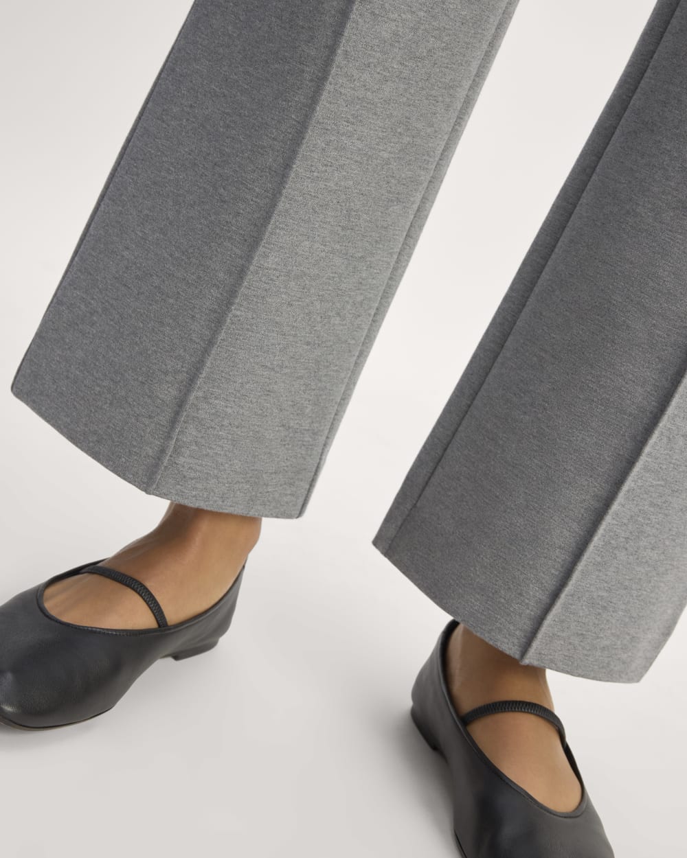 The Dream Trouser | Mid Heather Grey