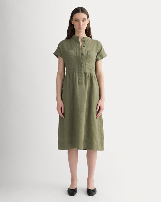 The Craft Dress in Linen | Kalamata