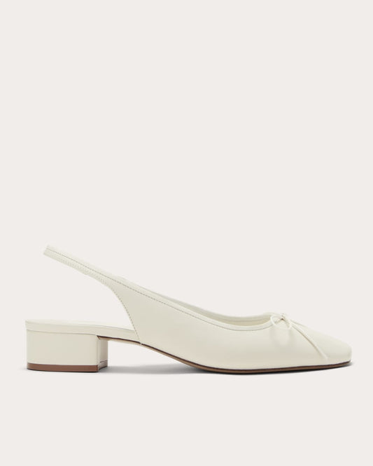 The Ballet Slingback Heel | Canvas