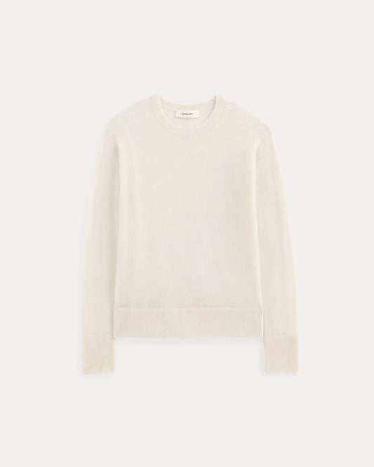The Air Alpaca™ Relaxed Crew Top | Birch
