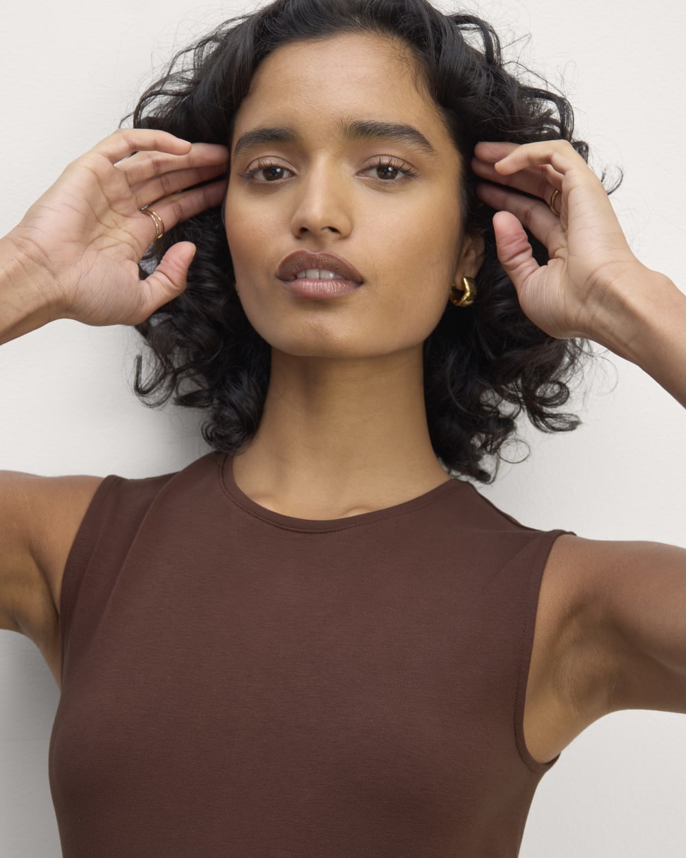 The Form Tank | Dark Mahogany