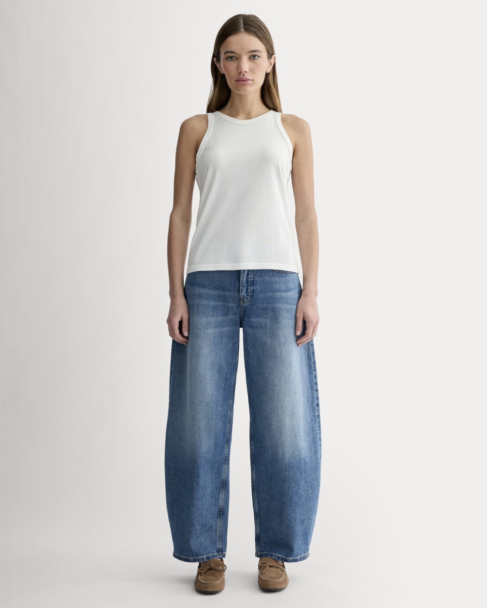 The Tank in Essential Cotton | White