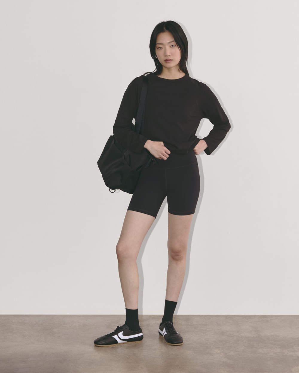 The Perform Crew Tee | Black