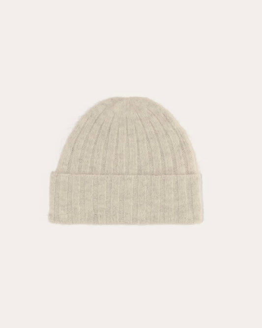 The Alpaca Beanie | Almond