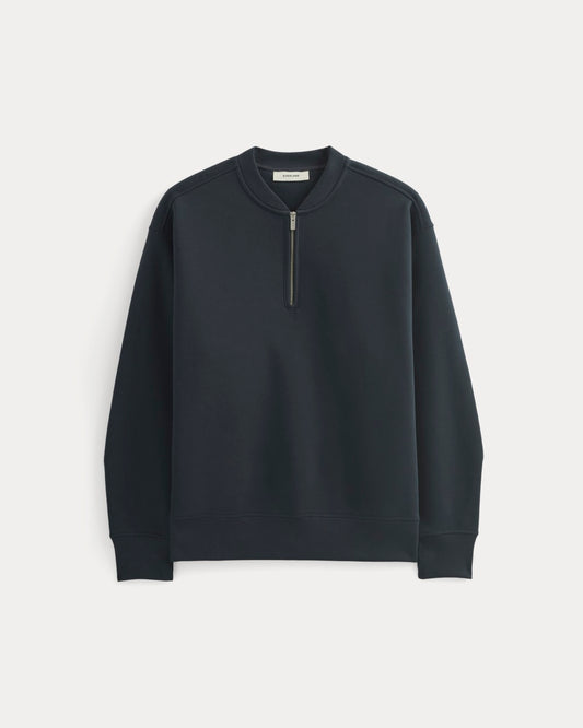 Luxe Fleece Half-Zip Pullover | Deep Navy