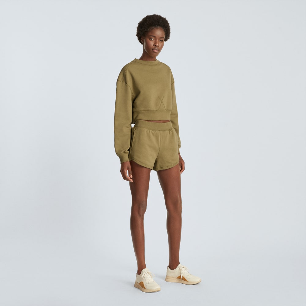 The Track Sweatshort | Fennel Seed