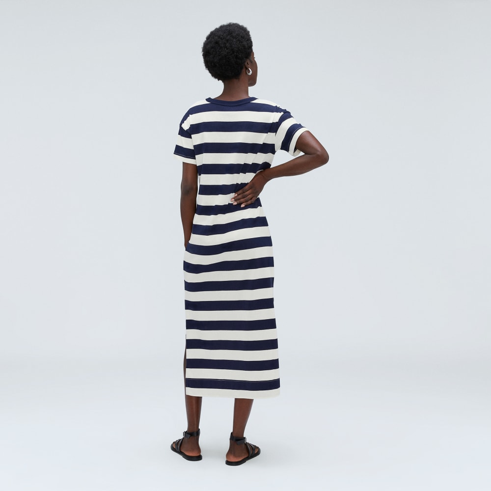 The Organic Weekend Maxi Dress | Navy / Canvas