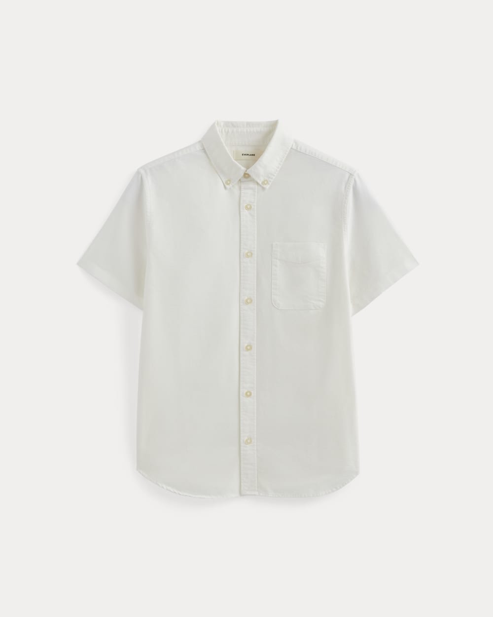 The Organic Short Sleeve Oxford Shirt | White