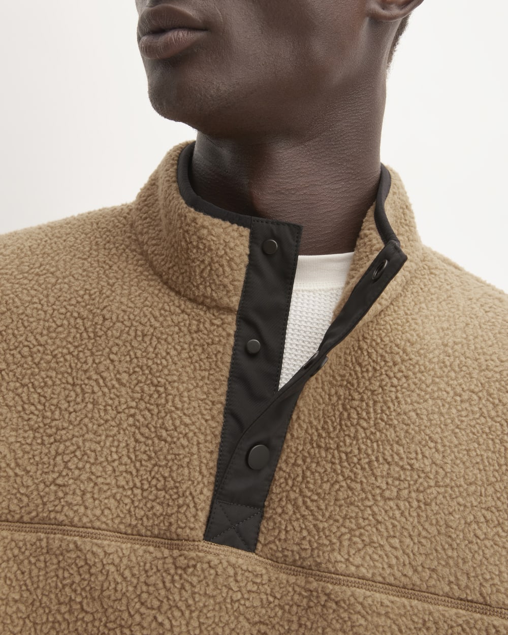 The ReNew Fleece Pullover | Tiger's Eye