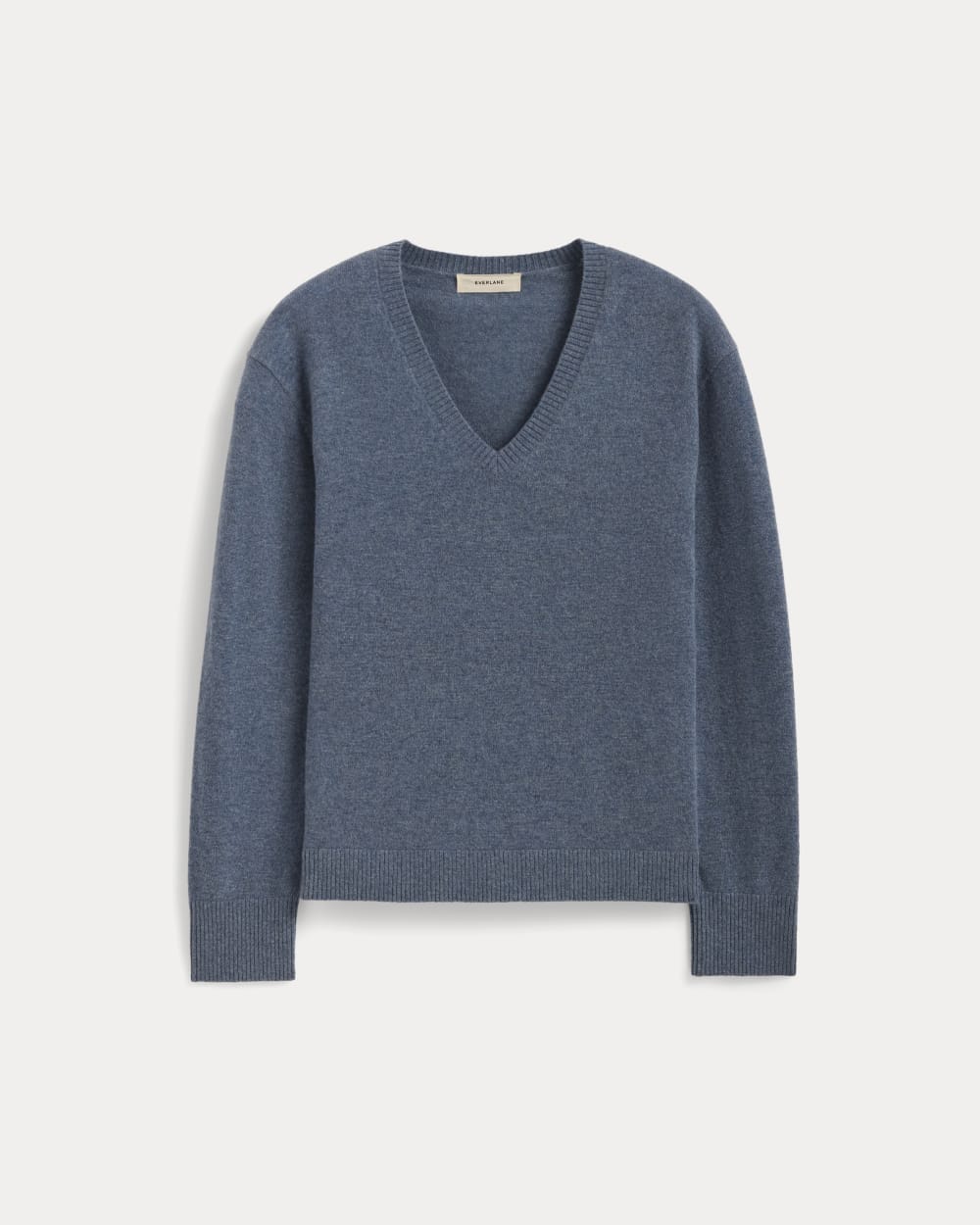 The Classic V in Cashmere | Denim Blue