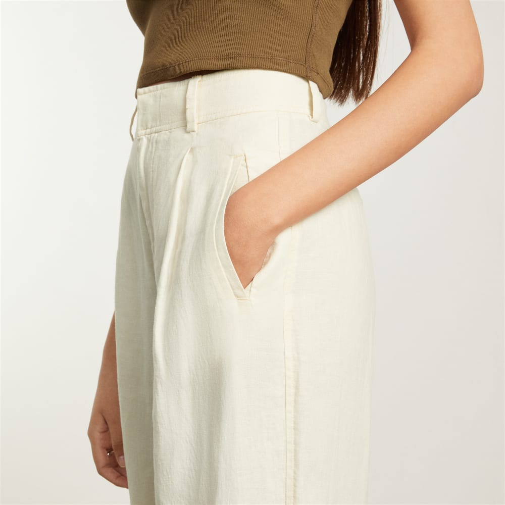 The Linen Way-High® Drape Pant  | Canvas