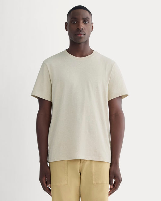 The Premium-Weight Crew | Uniform | Heathered Cashew