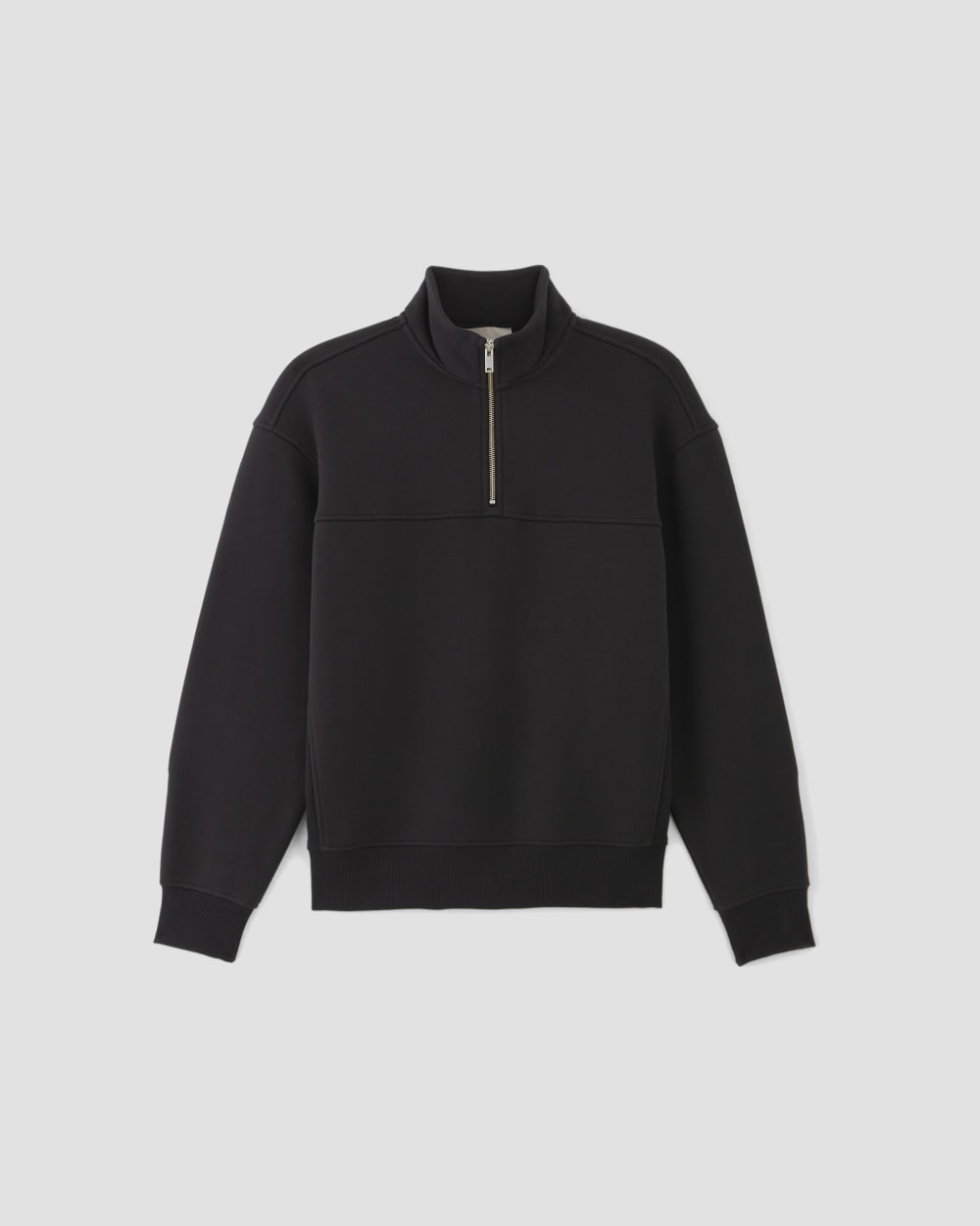 The ReTrack Fleece Half-Zip | Black