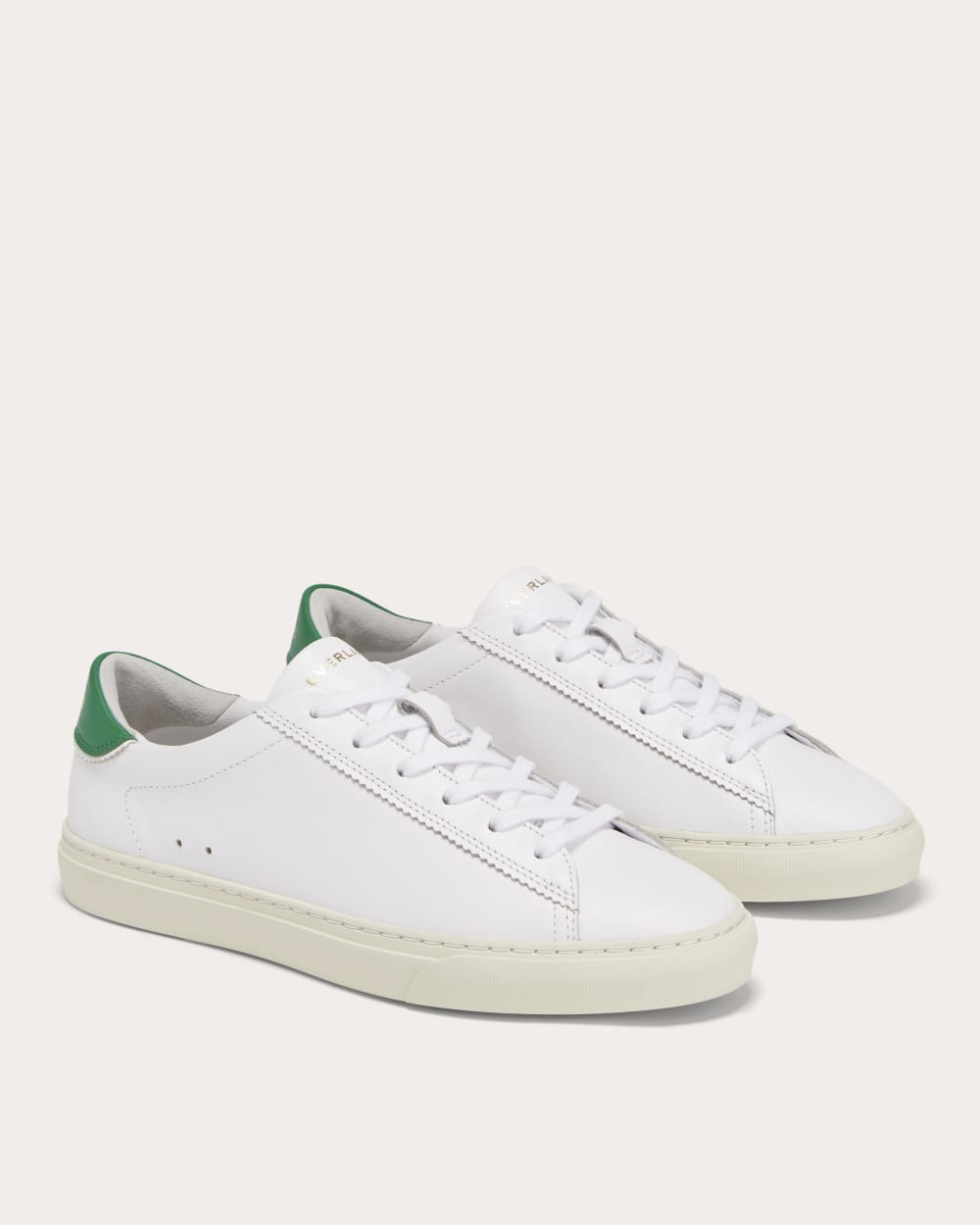 The Day Sneaker | White / Grass Green