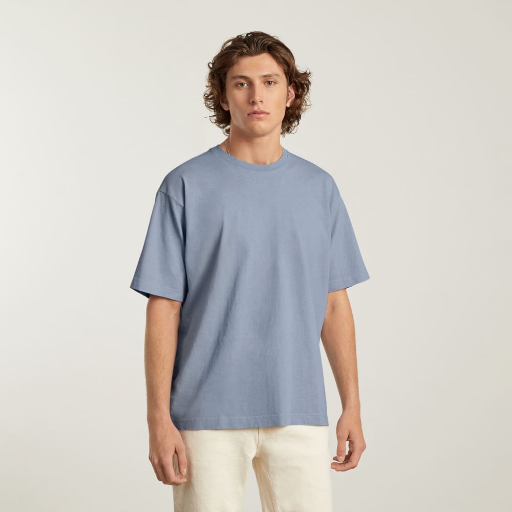 The Everyone Premium Weight Tee | Blue Slate