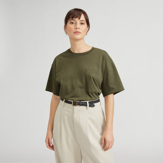 The Organic Cotton Relaxed Pocket Tee | Kalamata
