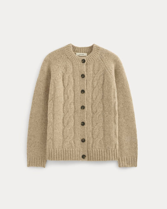Cloud Cable Cardigan | Heathered Oatmeal