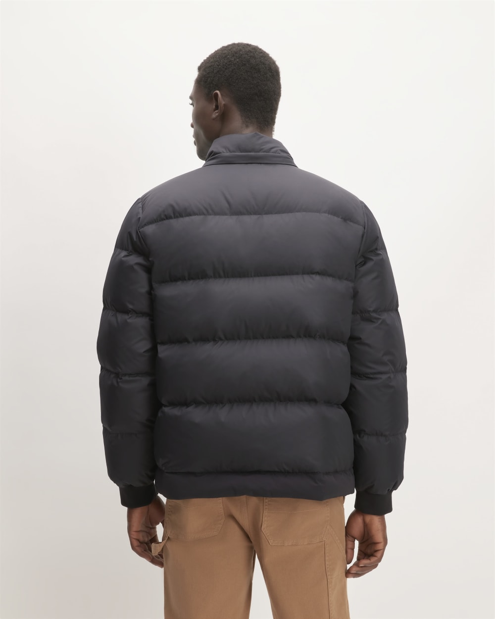 The ReNew Short Puffer | Black