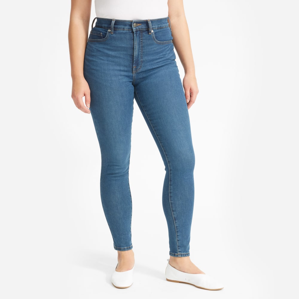 The Authentic Stretch High-Rise Skinny | Mid Blue | 26.5 Inseam