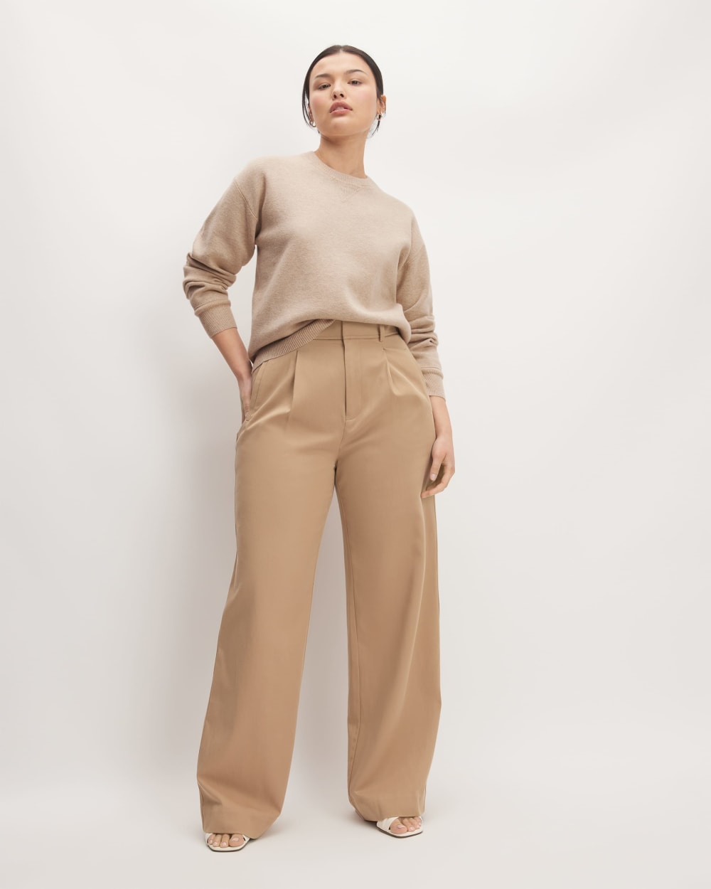 The Cotton-Merino Sweatshirt | Warm Oat Heather