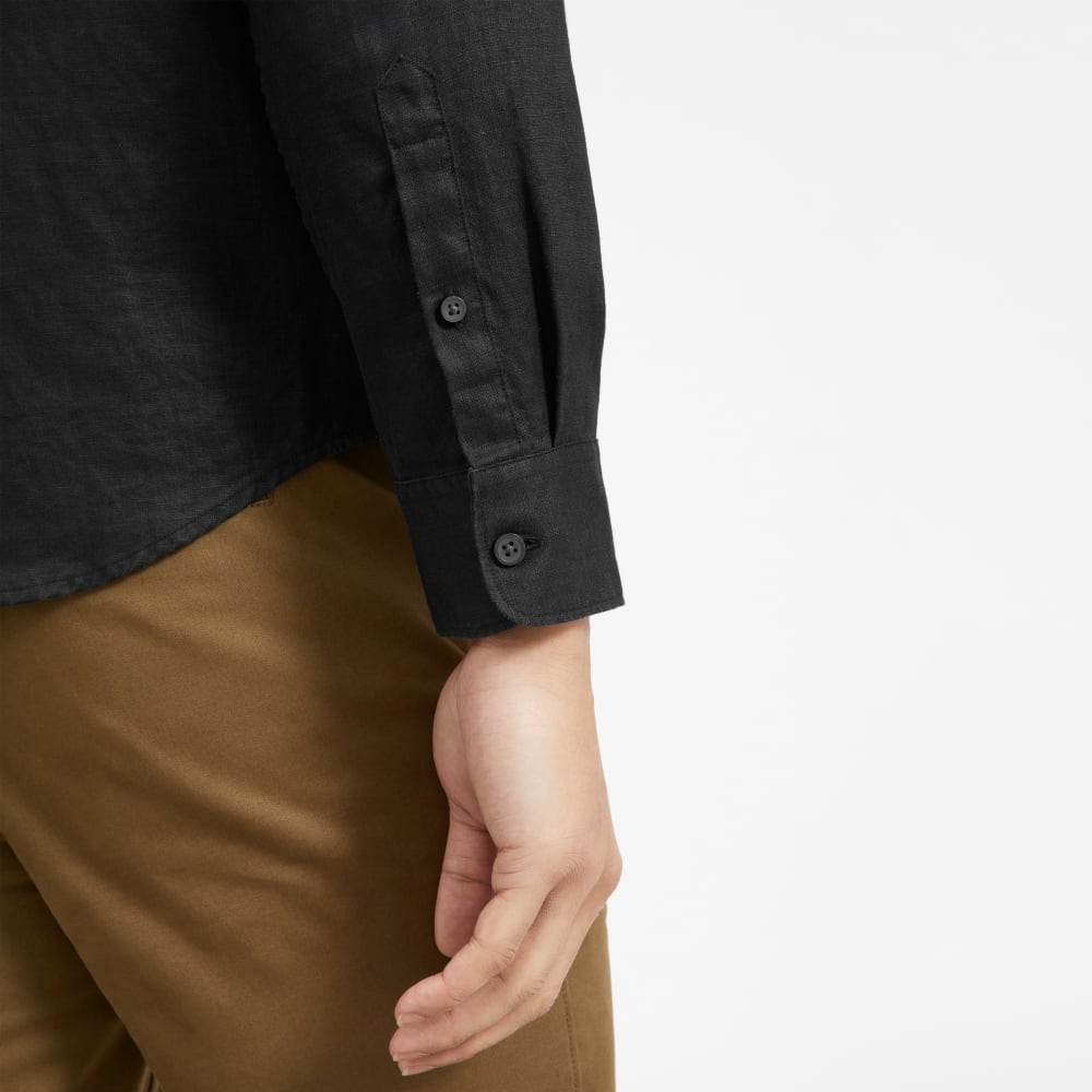 The Classic Shirt in Linen | Black
