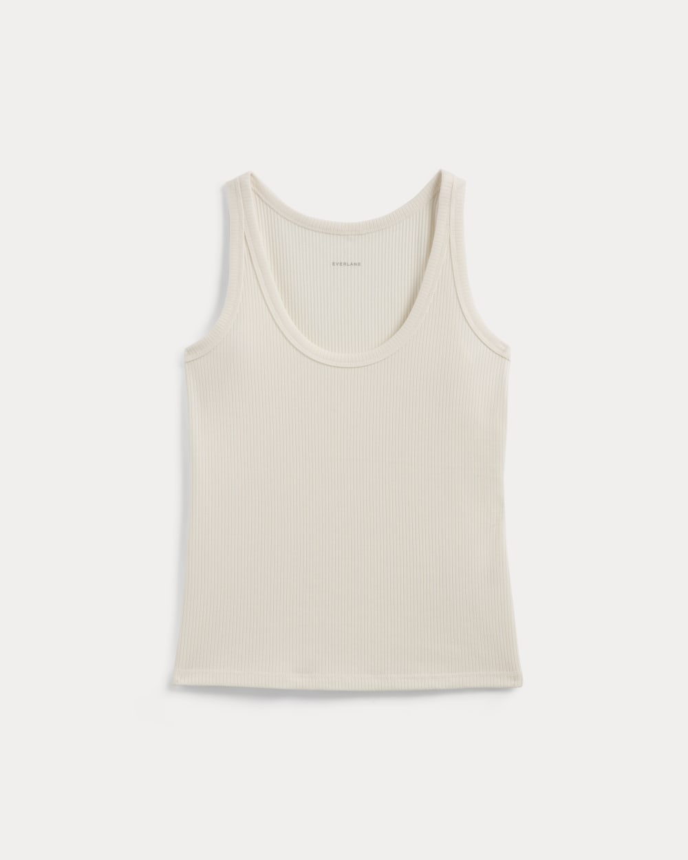The Shimmy Scoop-Neck Tank | Bone