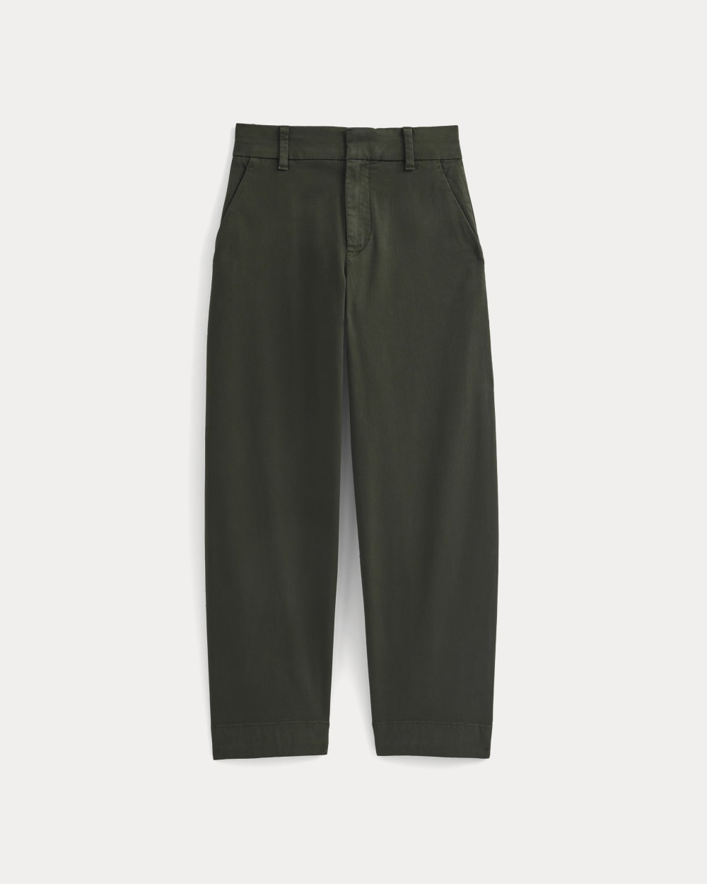 Cotton Twill Chino | Dark Green