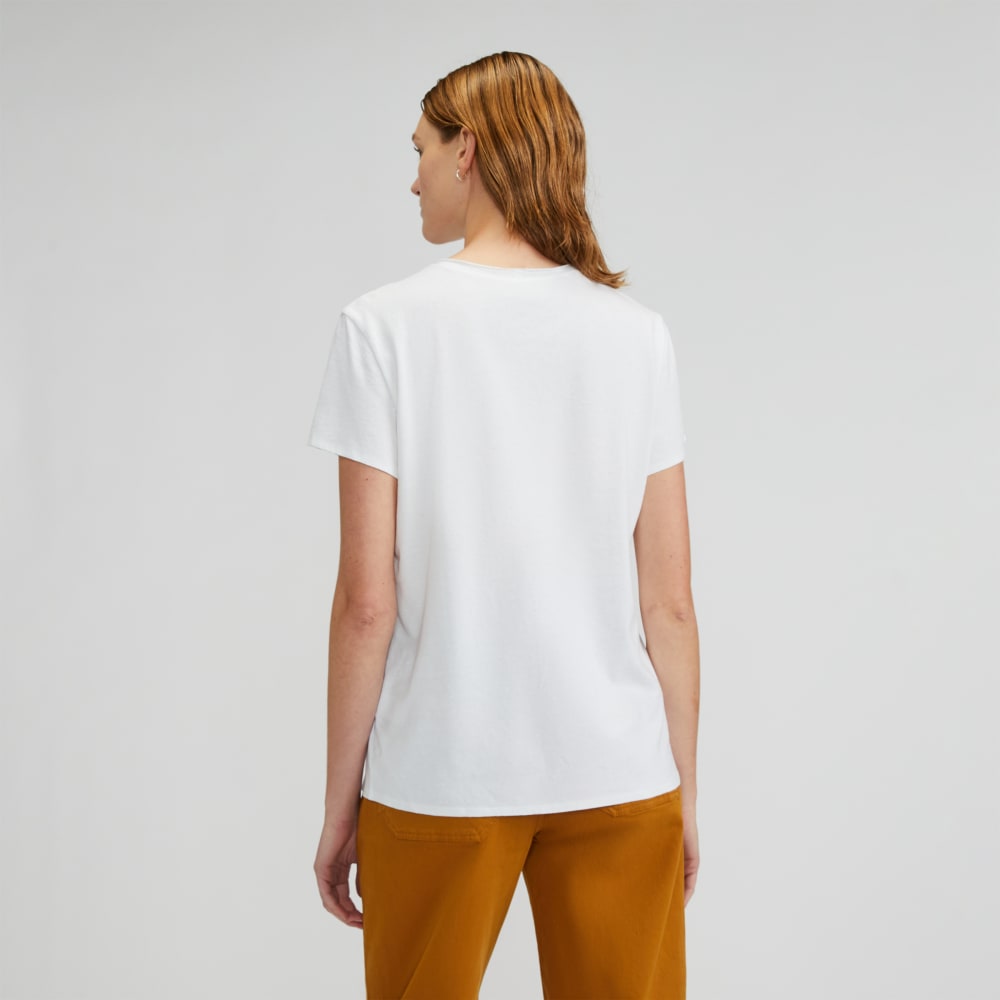 The Relaxed Hemp Tee | White