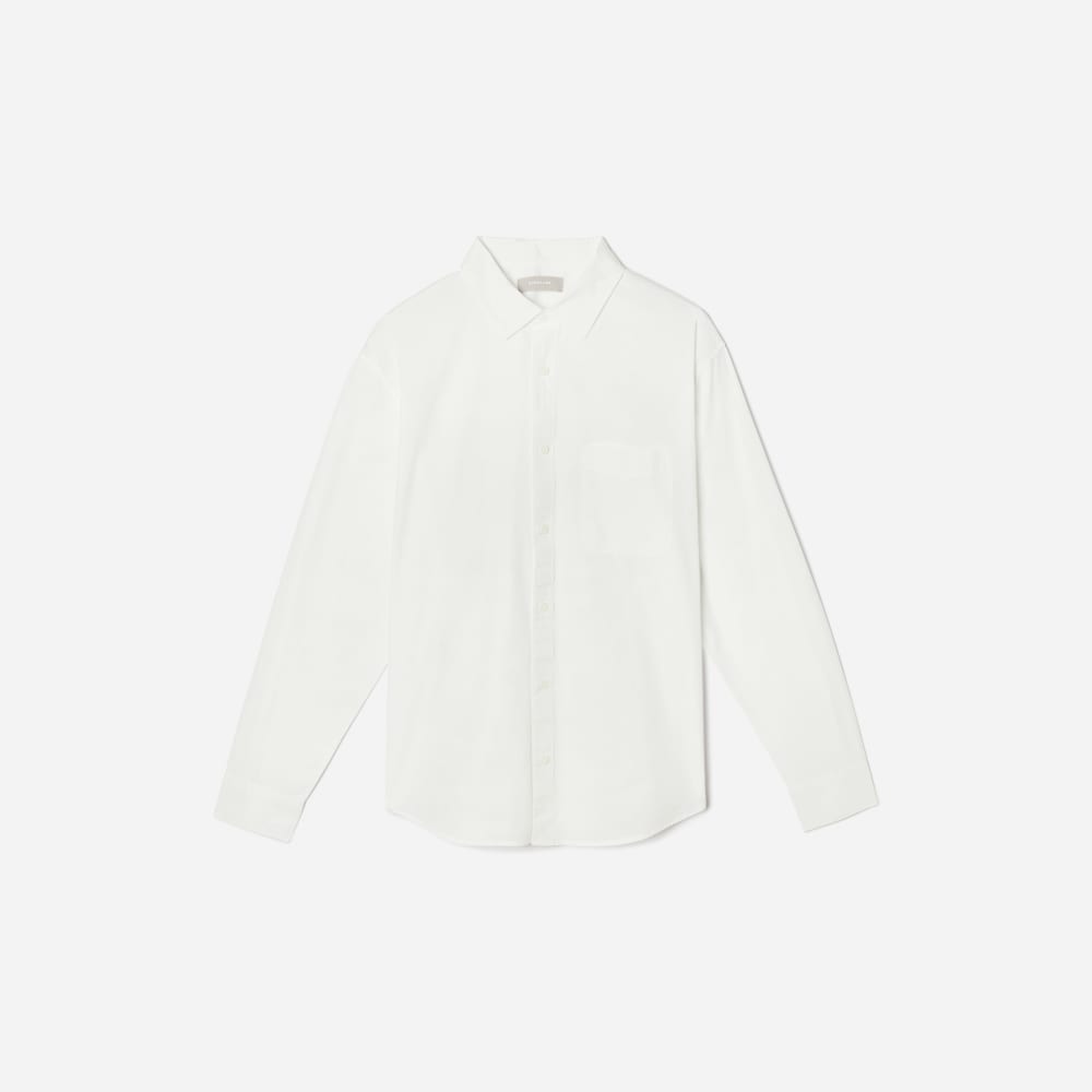 The Relaxed Poplin Shirt | White
