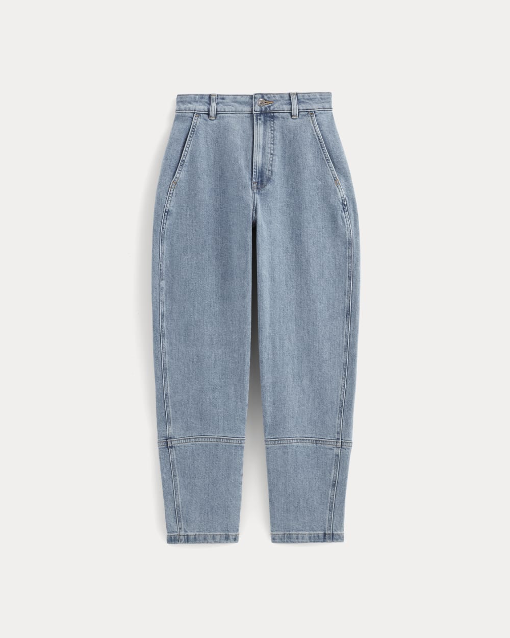 The Utility Barrel Pant | Light Indigo | Regular
