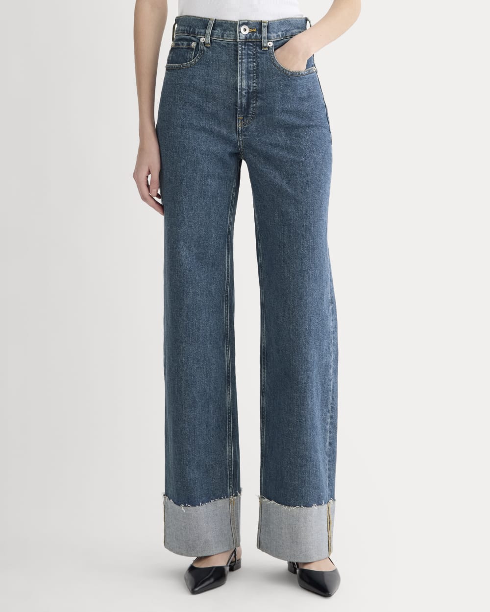 The Way-High® Sailor Jean 2.0 | Mid Indigo | 29.5 Inseam