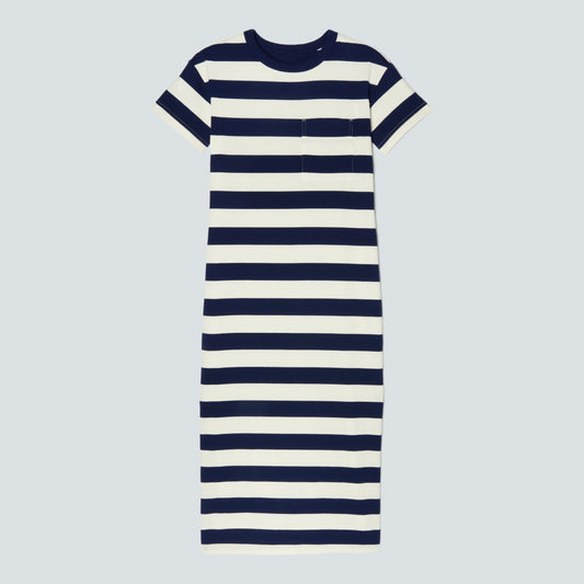 The Organic Weekend Maxi Dress | Navy / Canvas