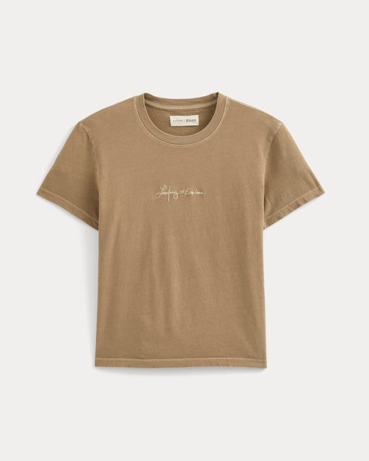 Everlane x The Laufey Foundation Box-Cut Tee | Weathered Clay
