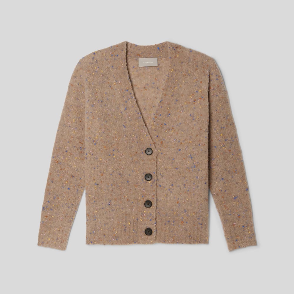 The Confetti Cardigan | Taupe Multi