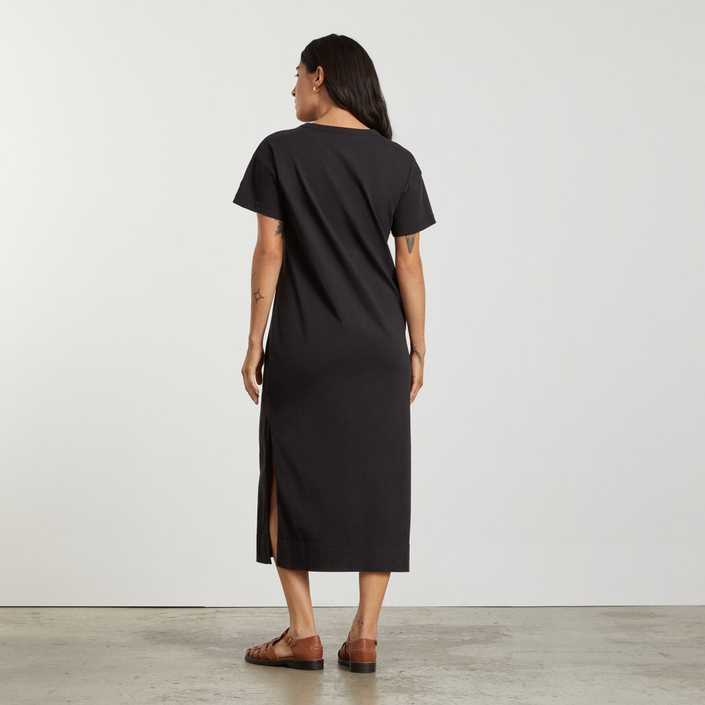 The Organic Weekend Maxi Dress | Black
