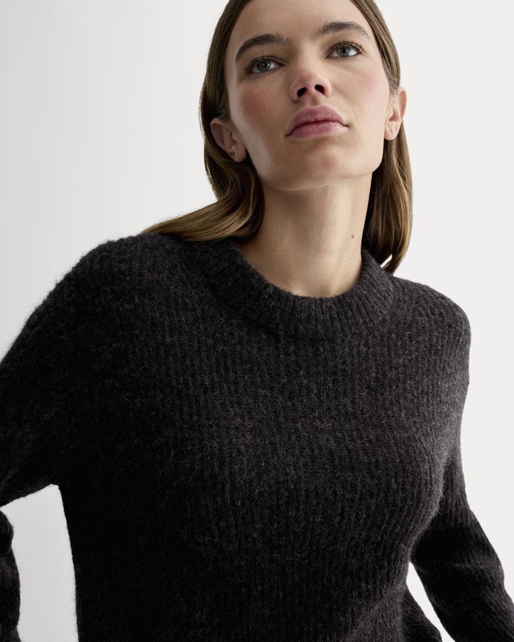 The Cocoon Crew in Alpaca | Heathered Black