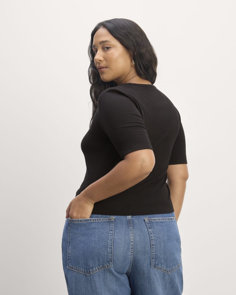 The Shimmy Tee | Black